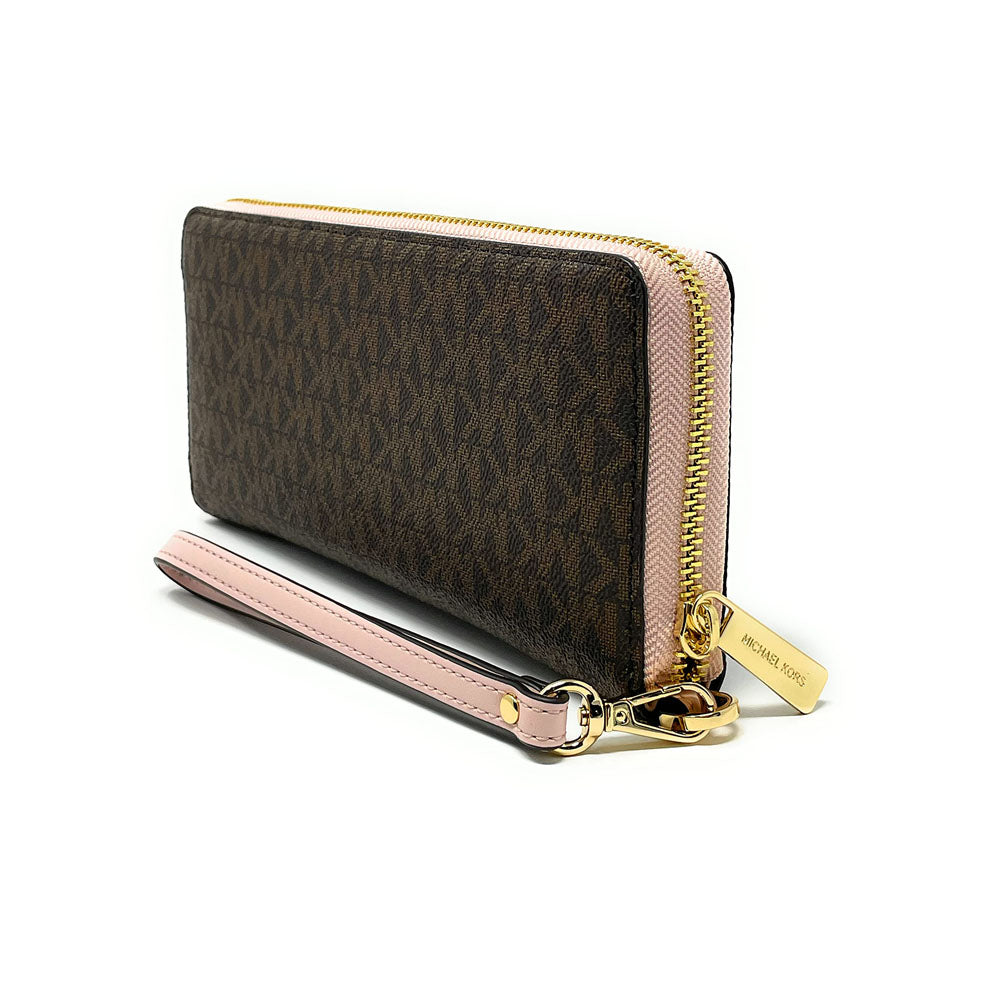 Michael Kors Jet Set Travel Continental Wristlet Wallet