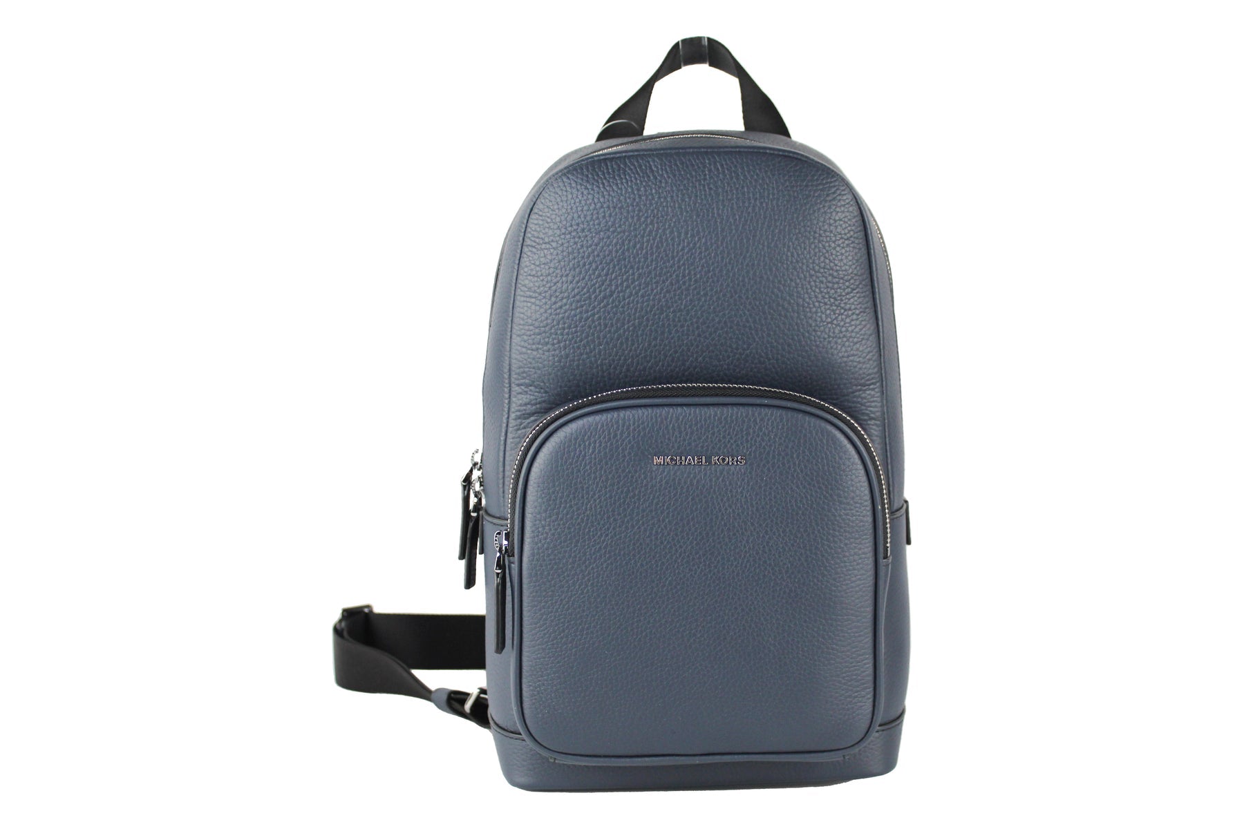 Michael Kors Men's Unisex Cooper Pebbled Leather Commuter Slingpack Backpack