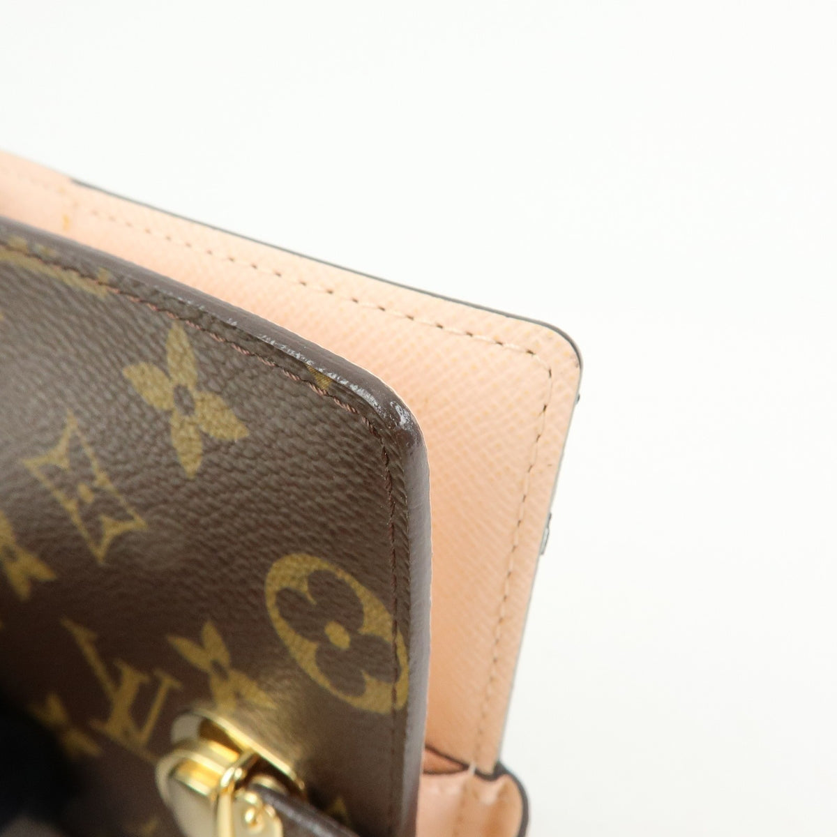 Louis Vuitton Koala Ring Agenda Cover Monogram Canvas Brown Canvas Briefcase Bag (Pre-Owned)