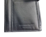 Alexander McQueen Women's Dark Navy Patent Leather Continental Wallet