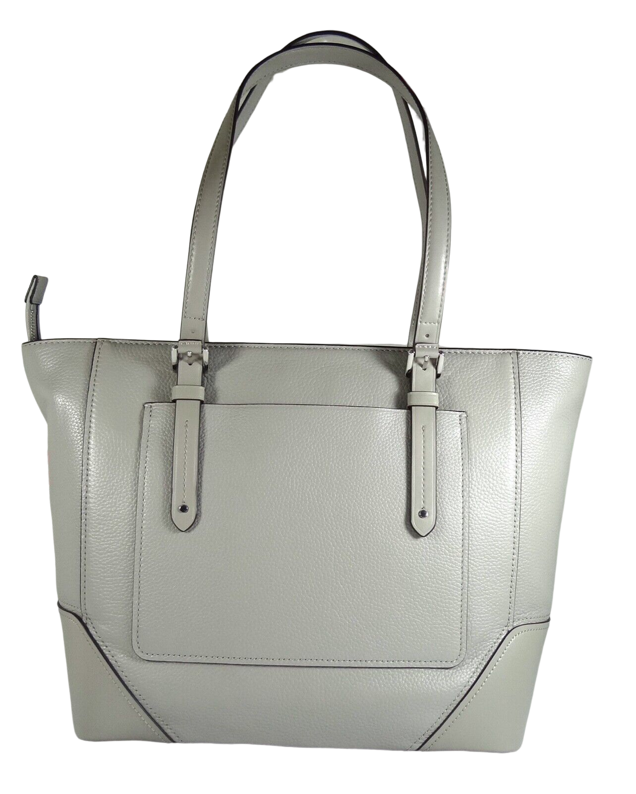 Michael Kors Women's Aria Top Zip Pebbled Leather Shoulder Tote Bag