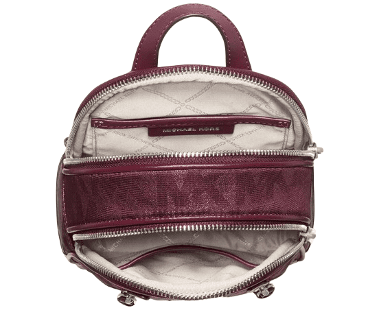 MICHAEL KORS Signature Brooklyn Extra Small Convertible Messenger Backpack