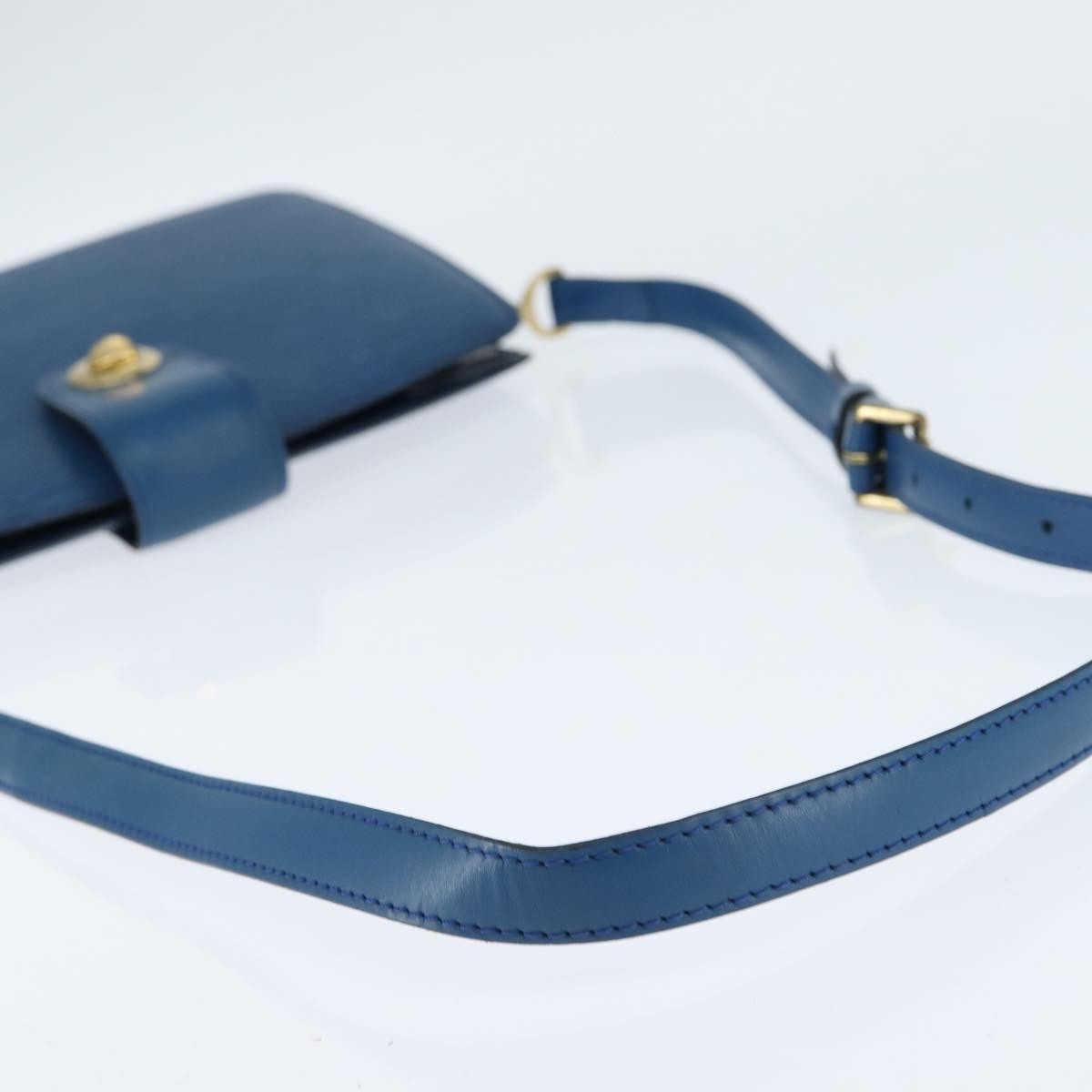 Louis Vuitton Capucines Epi Leather Blue Leather Shoulder Bag Bag (Pre-Owned)