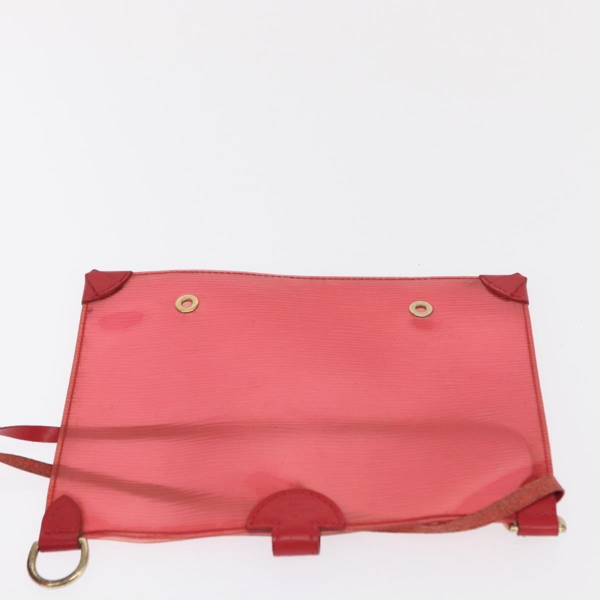 Louis Vuitton Plage Lagoon Bay Vinyl Epi Leather Red Plastic Tote Bag Bag (Pre-Owned)