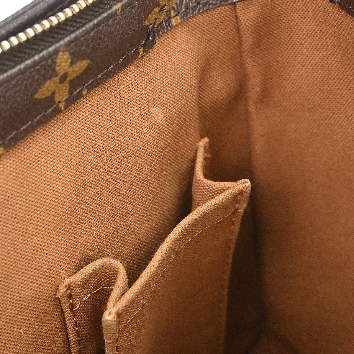 Louis Vuitton Cabas Piano Monogram Canvas Brown Canvas Tote Bag Bag (Pre-Owned)