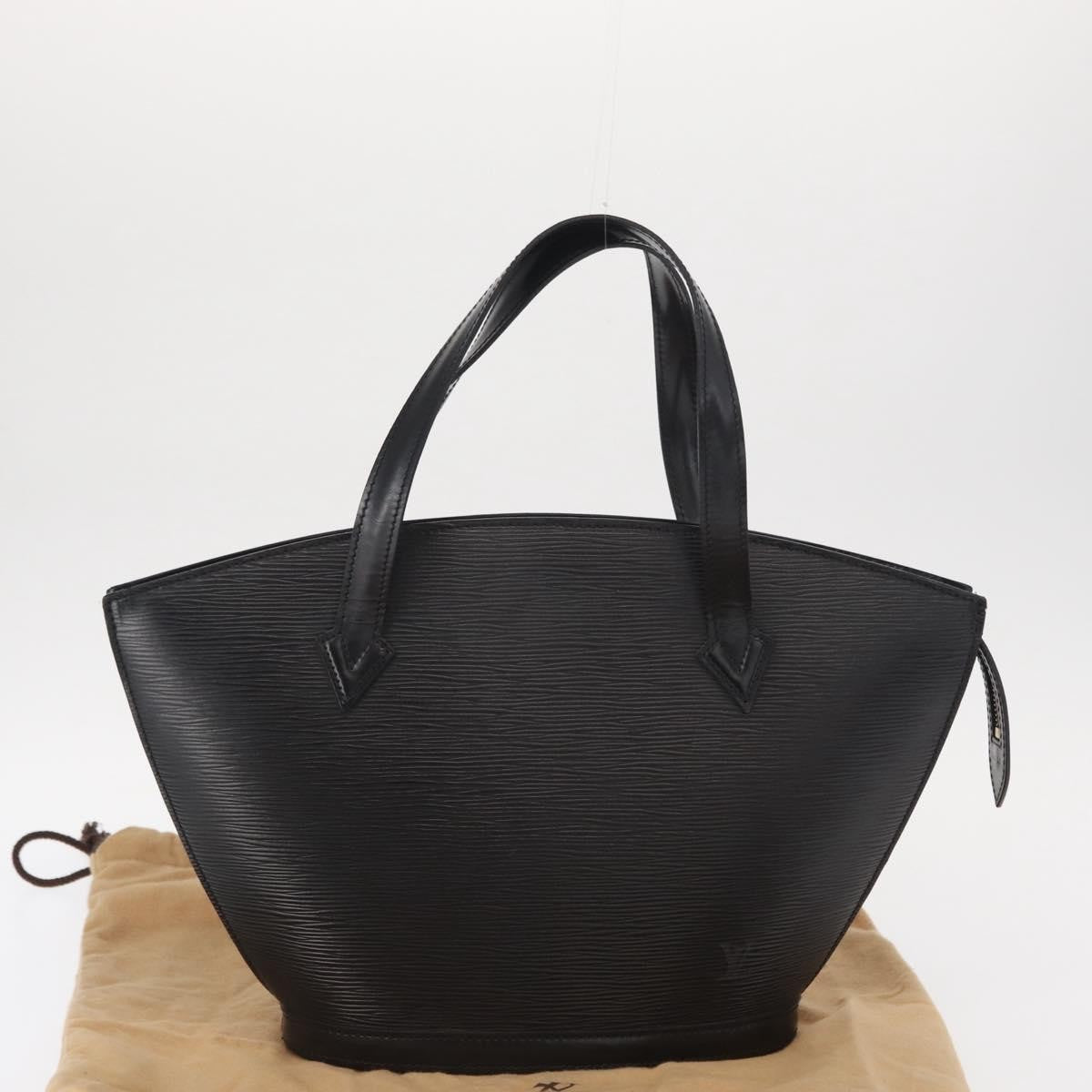 Louis Vuitton Saint Jacques Epi Leather Black Leather Handbag (Pre-Owned)