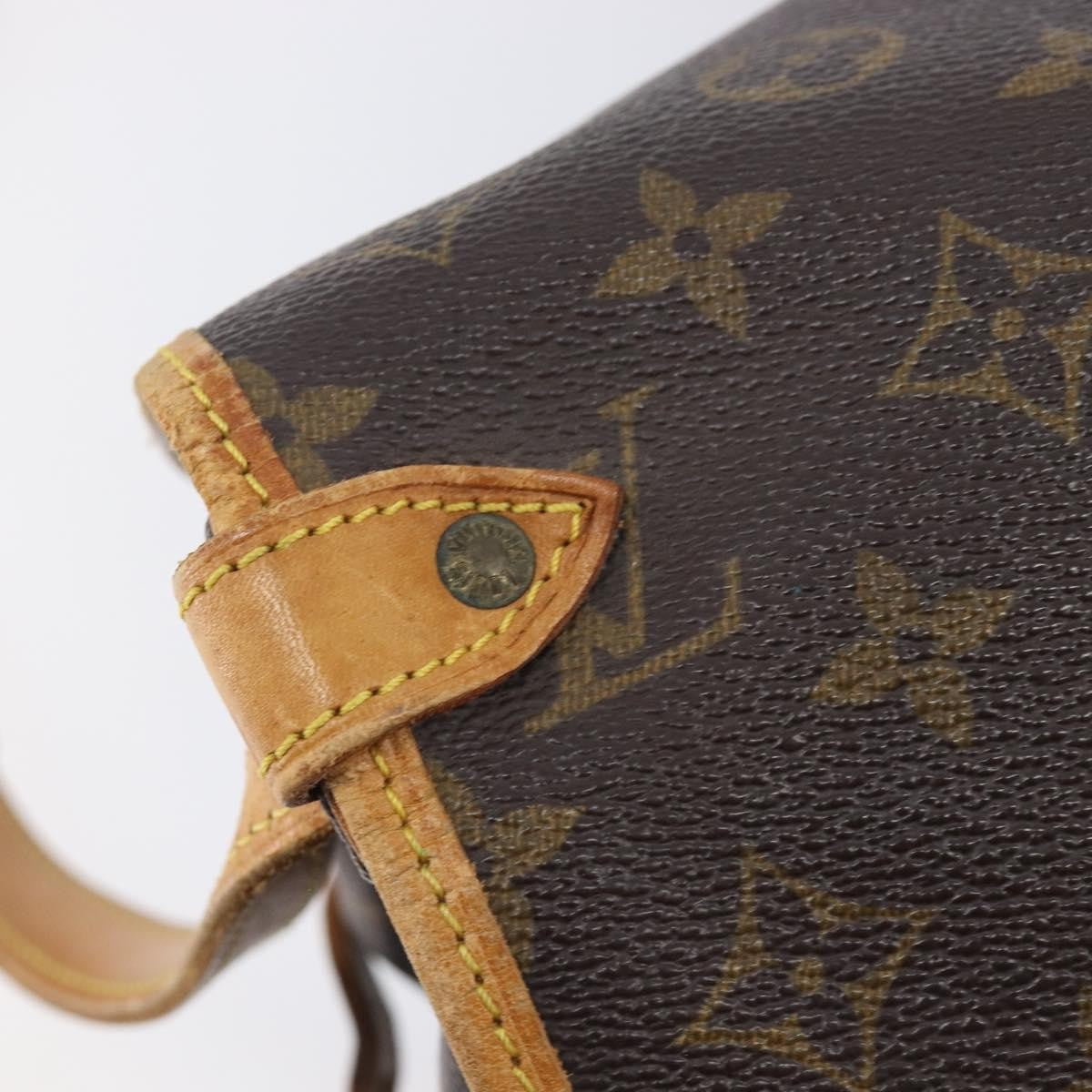 Louis Vuitton Saumur Monogram Canvas Brown Canvas Shoulder Bag Bag (Pre-Owned)