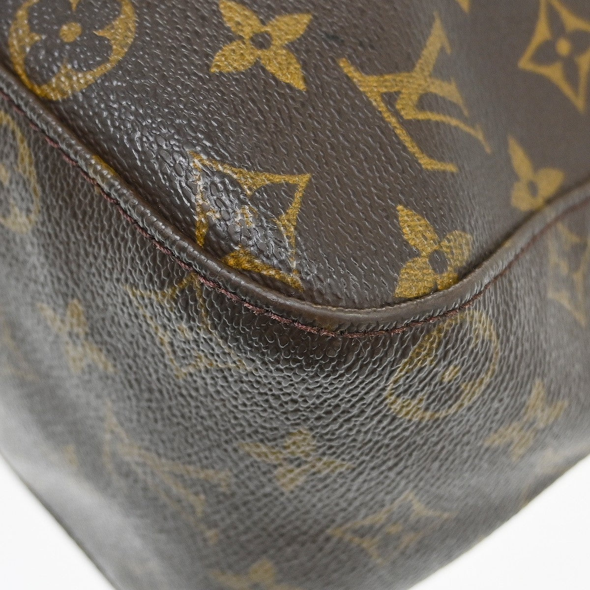 Louis Vuitton Monogram Looping Monogram Canvas Brown Canvas Shoulder Bag Bag (Pre-Owned)