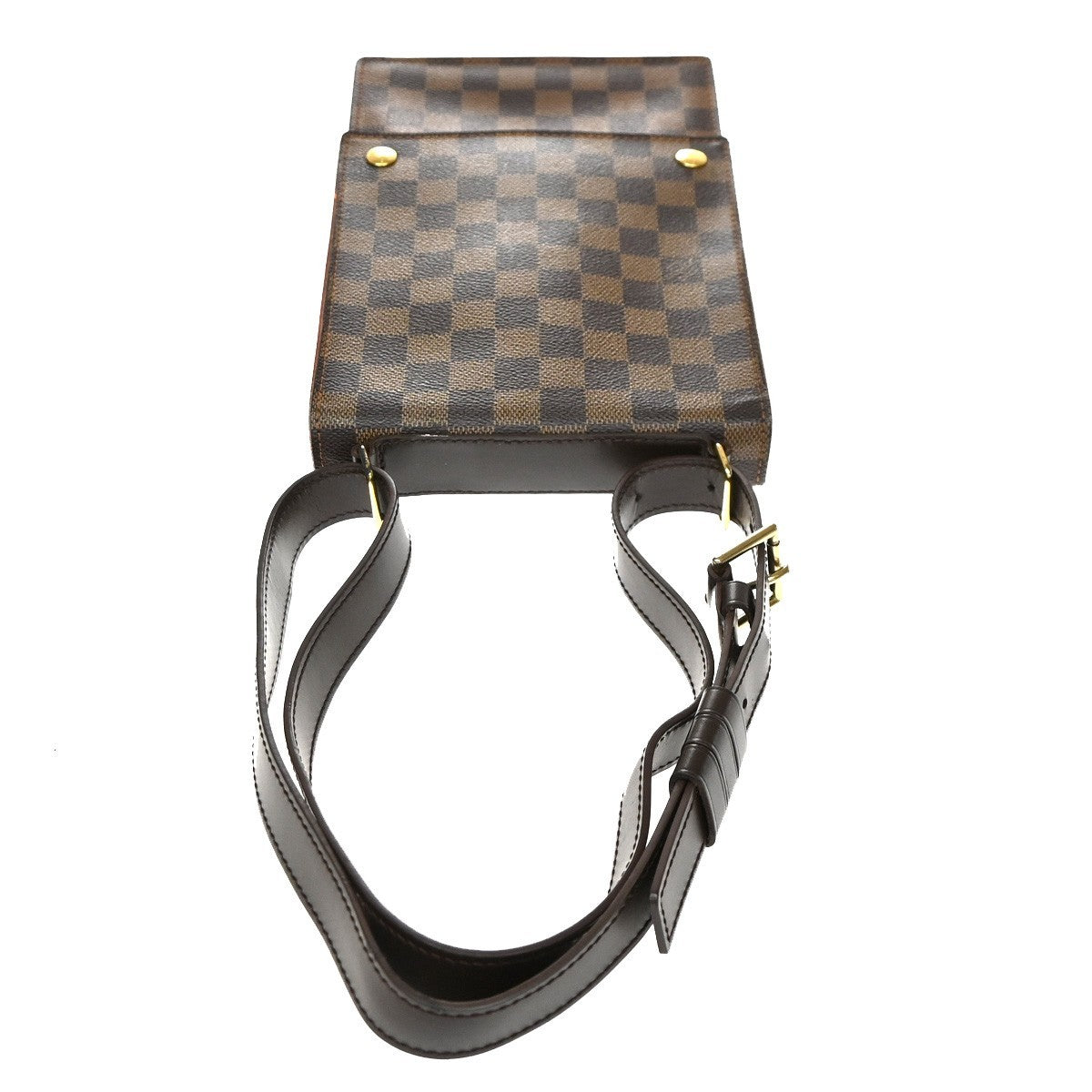 Louis Vuitton Portobello Messenger Damier Brown Canvas Crossbody Bag Bag (Pre-Owned)