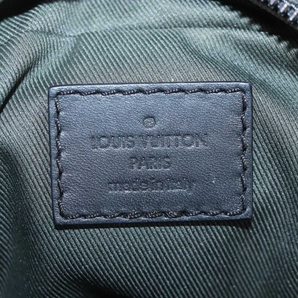 Louis Vuitton Danube Limited Edition Vivienne Monogram Eclipse Black Canvas Shoulder Bag Bag (Pre-Owned)