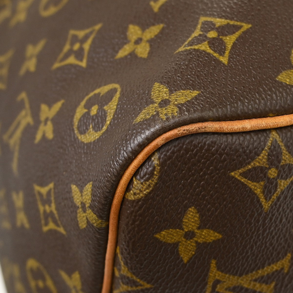 Louis Vuitton Keepall Monogram Canvas Brown Canvas Travel Bag Bag (Pre-Owned)