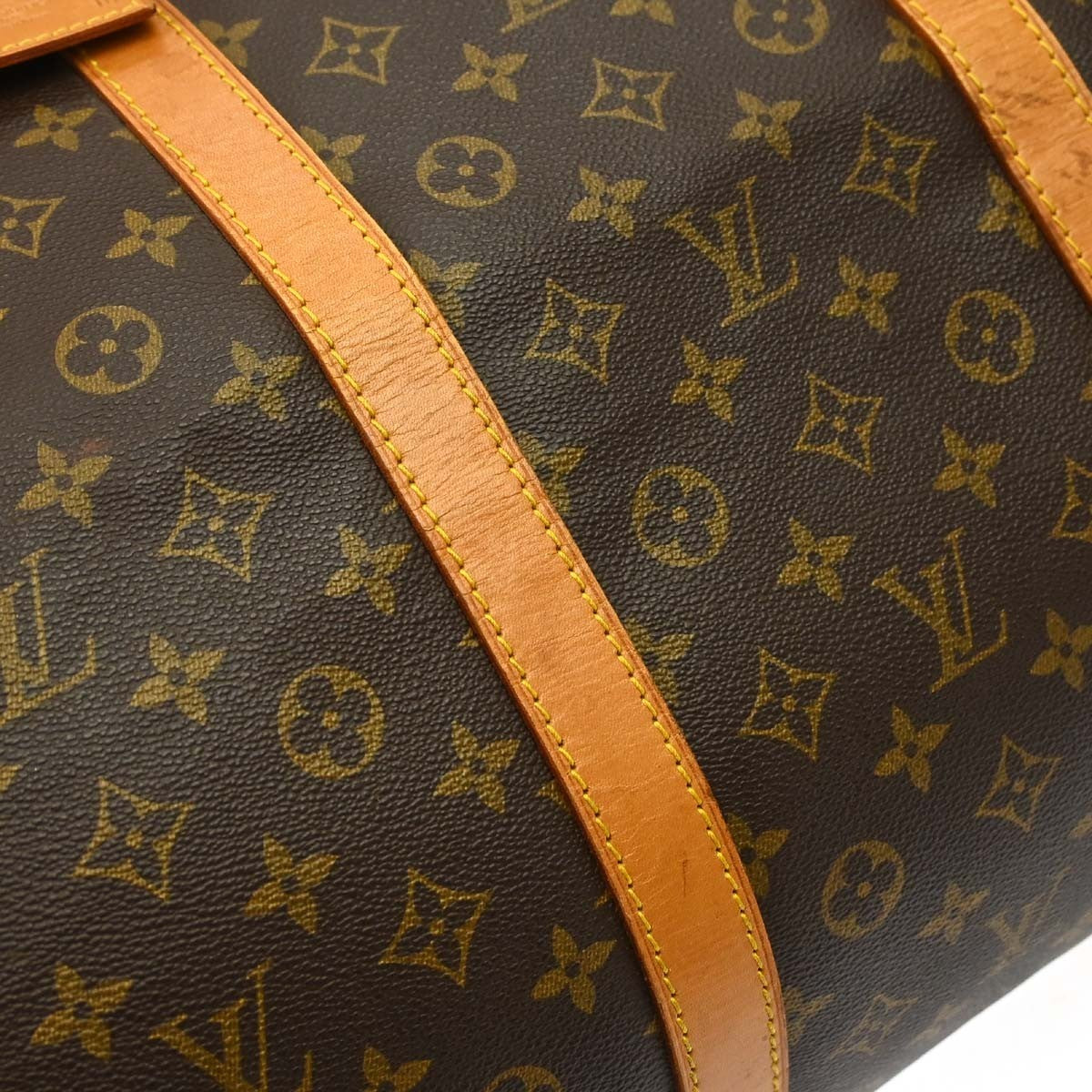 Louis Vuitton Keepall Monogram Canvas Brown Canvas Travel Bag Bag (Pre-Owned)
