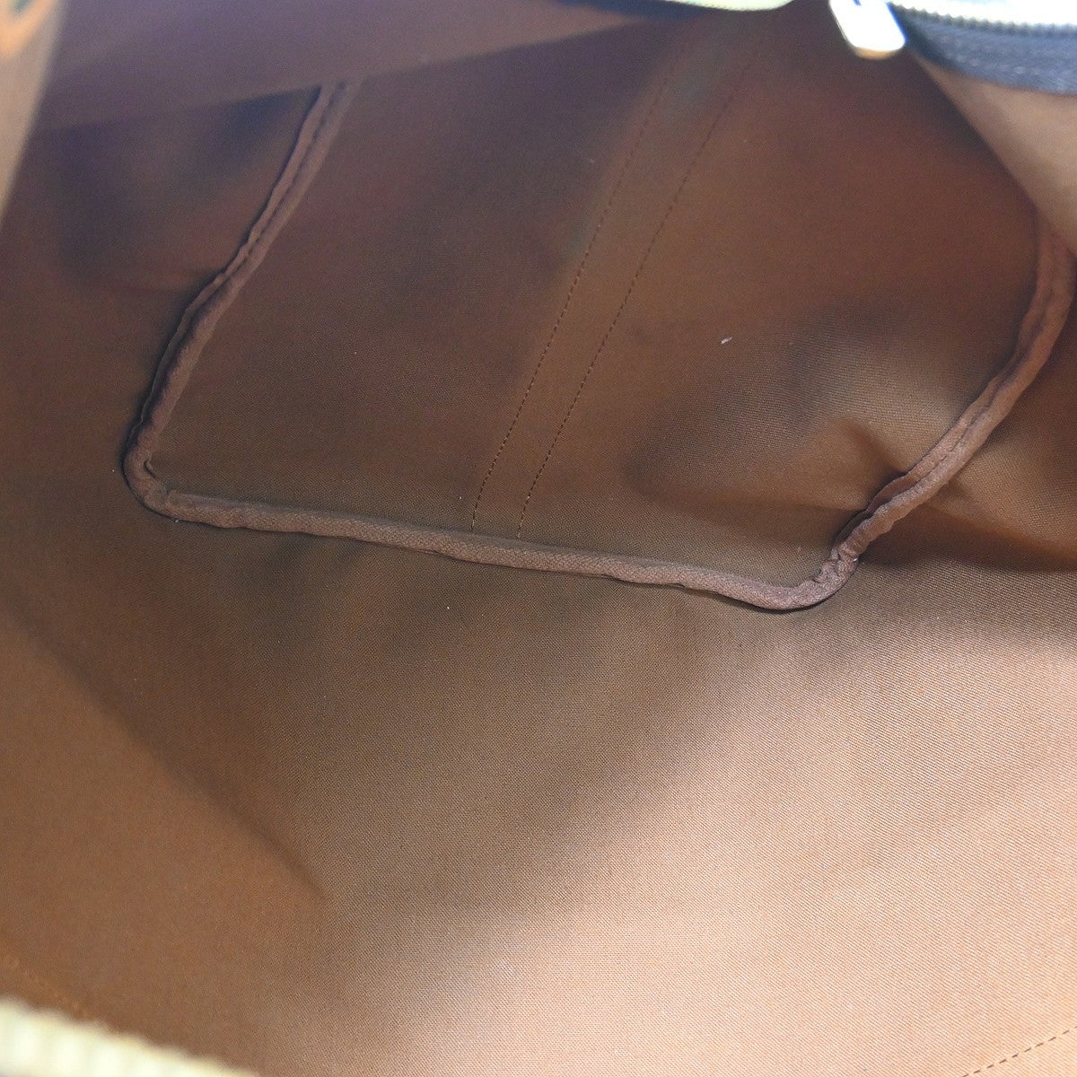Louis Vuitton Keepall Bandoulière Monogram Brown Canvas Travel Bag Bag (Pre-Owned)