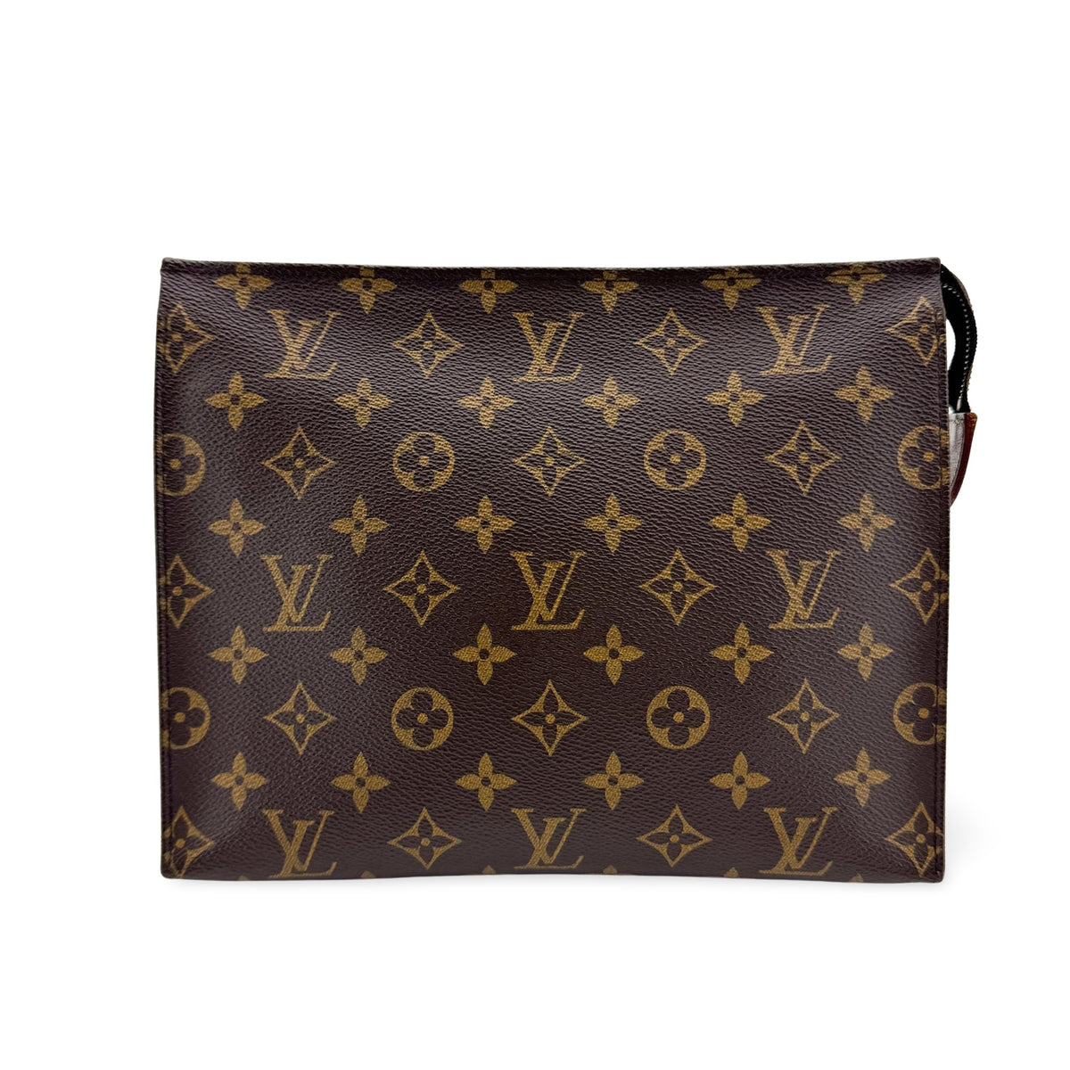 Louis Vuitton Toiletry Pouch Nm Monogram Canvas Brown Canvas Toiletry Case Accessory (Pre-Owned)