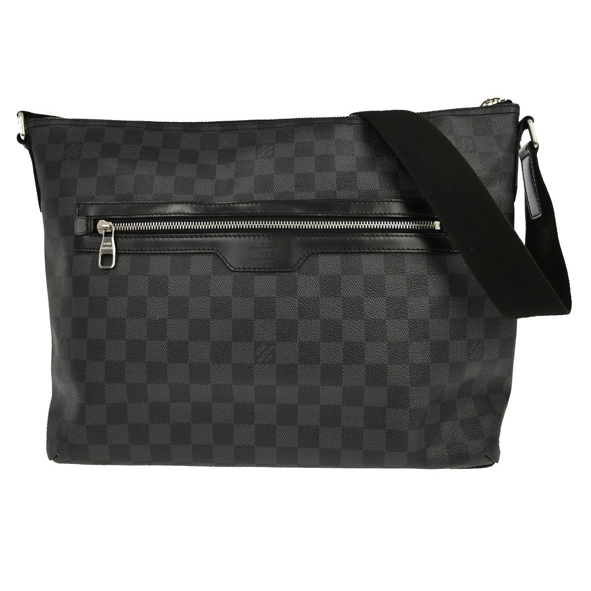 Louis Vuitton Mick Nm Messenger Damier Graphite Black Canvas Shoulder Bag Bag (Pre-Owned)