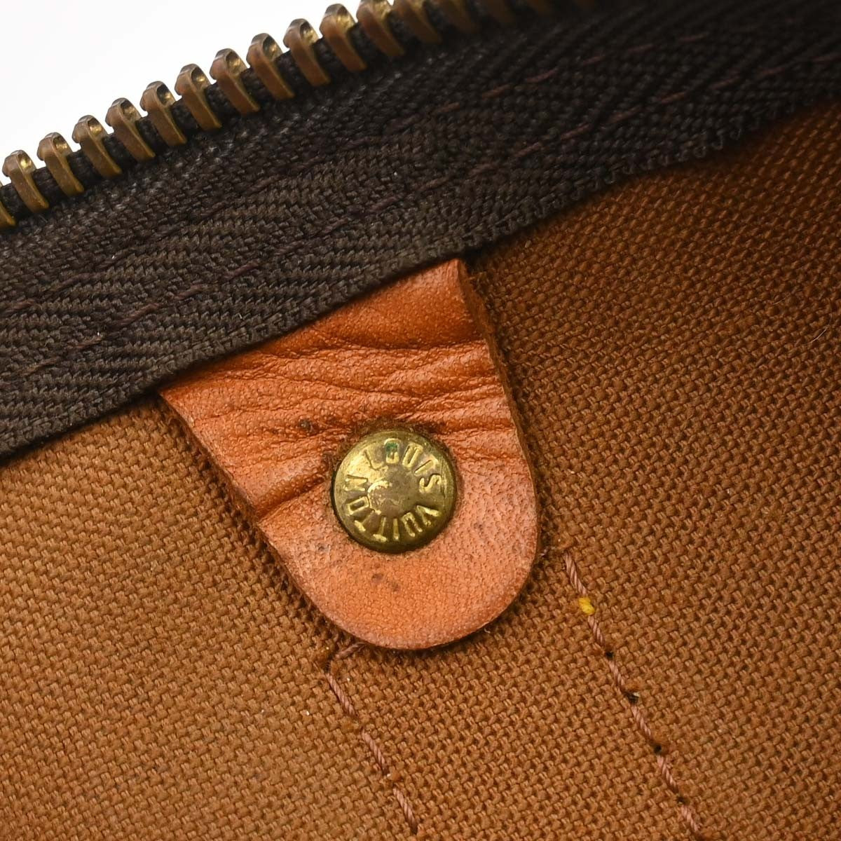 Louis Vuitton Keepall Monogram Canvas Brown Canvas Travel Bag Bag (Pre-Owned)