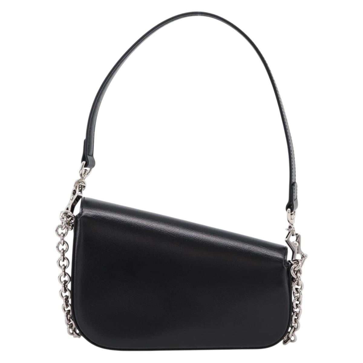 Gucci Horsebit 1955 Asymmetric Leather Black Leather Shoulder Bag Bag (Pre-Owned)