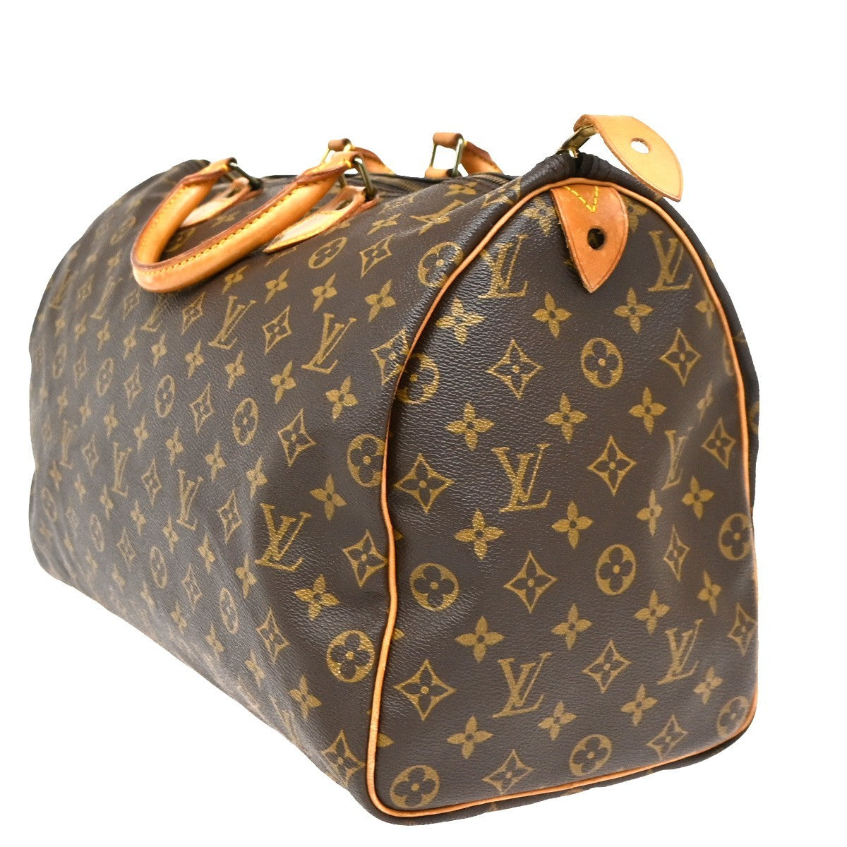 Louis Vuitton Speedy Monogram Canvas Brown Canvas Handbag (Pre-Owned)