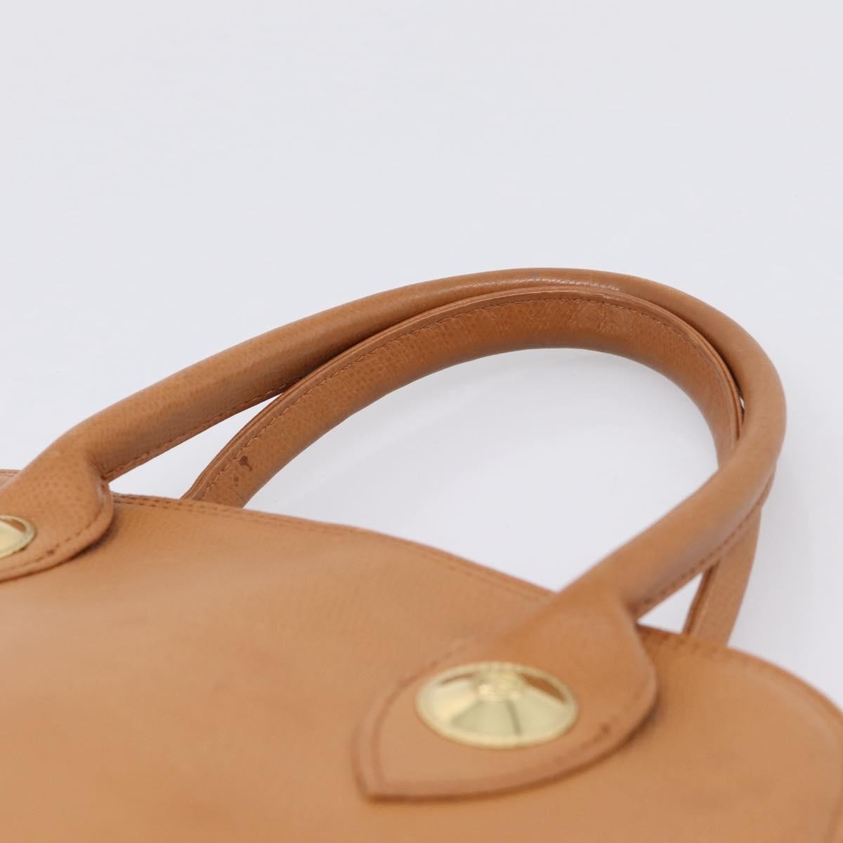 MCM Vintage Leather Brown Leather Handbag (Pre-Owned)