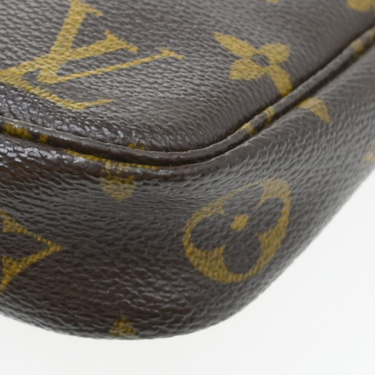 Louis Vuitton Pochette Accessoires Monogram Canvas Brown Canvas Clutche & Pouche Bag (Pre-Owned)