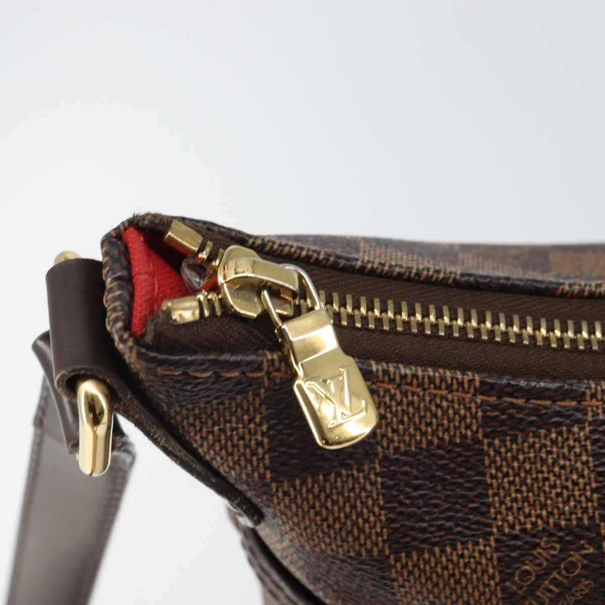 Louis Vuitton Bloomsbury Damier Brown Canvas Handbag (Pre-Owned)