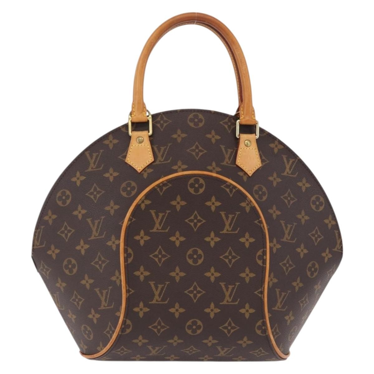 Louis Vuitton Ellipse Monogram Brown Canvas Handbag (Pre-Owned)