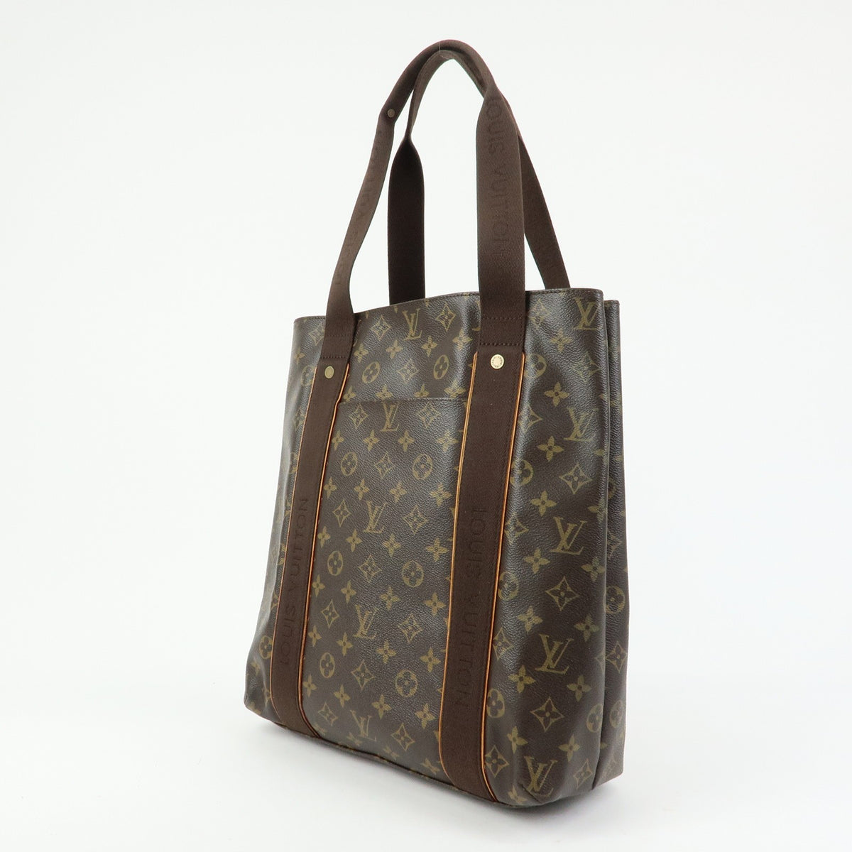 Louis Vuitton Cabas Beaubourg Monogram Canvas Brown Canvas Tote Bag Bag (Pre-Owned)