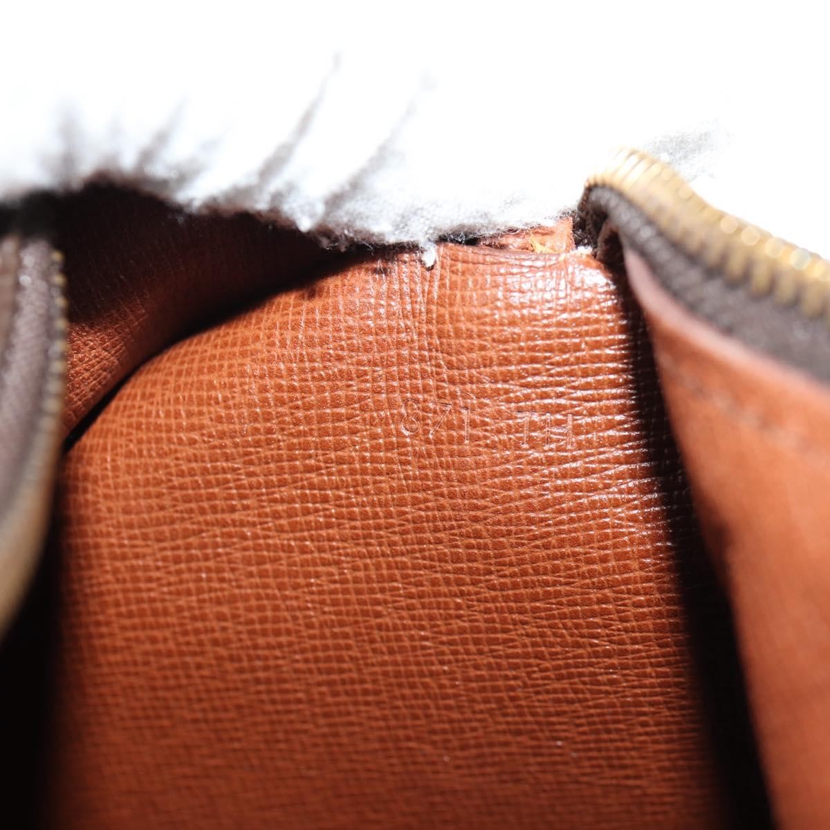 Louis Vuitton Papillon Monogram Canvas Brown Canvas Handbag (Pre-Owned)