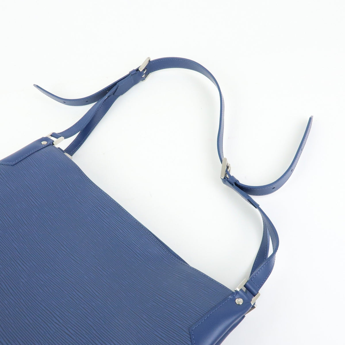 Louis Vuitton Mandara Epi Leather Blue Leather Shoulder Bag Bag (Pre-Owned)