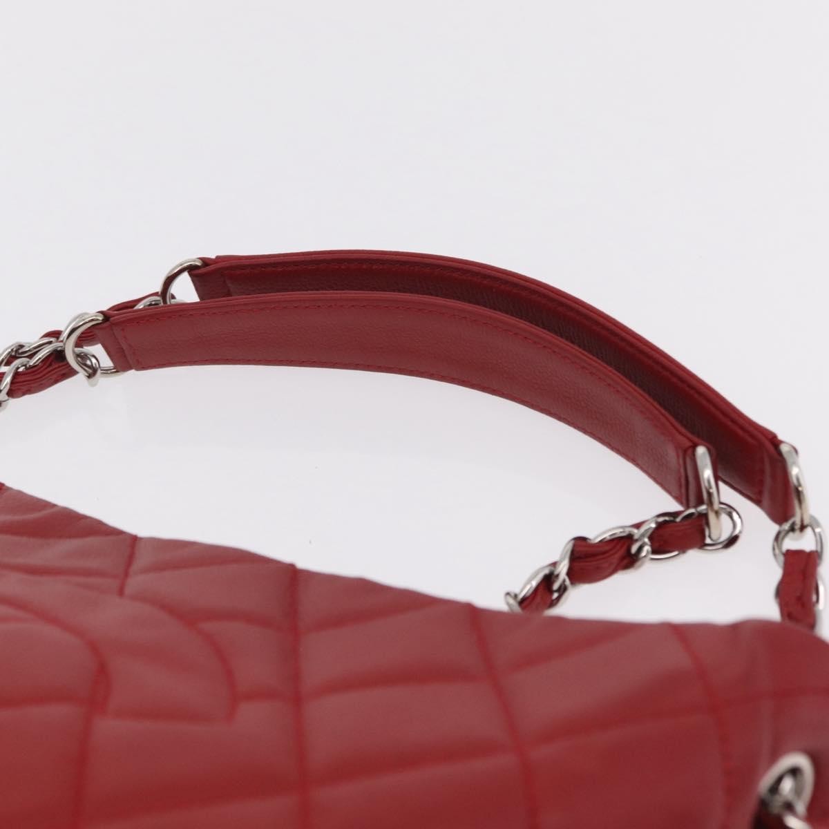 Chanel Timeless Cc Expandable Quilted Caviar Red Leather Tote Bag Bag (Pre-Owned)