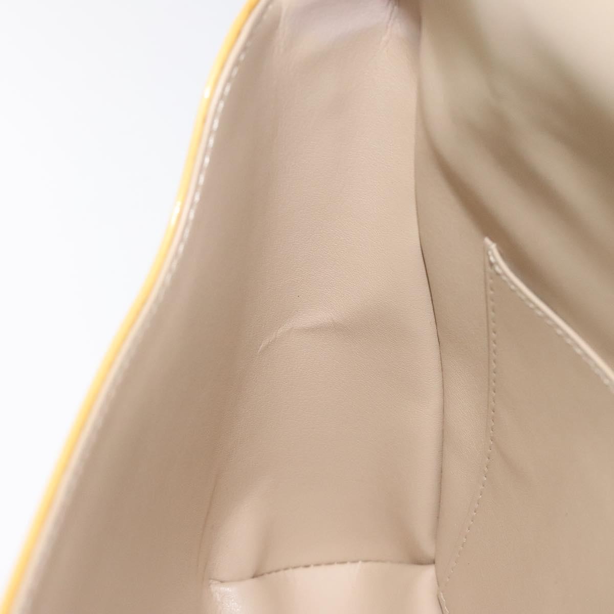 Louis Vuitton Thompson Street Monogram Vernis Beige Patent_Leather Shoulder Bag Bag (Pre-Owned)
