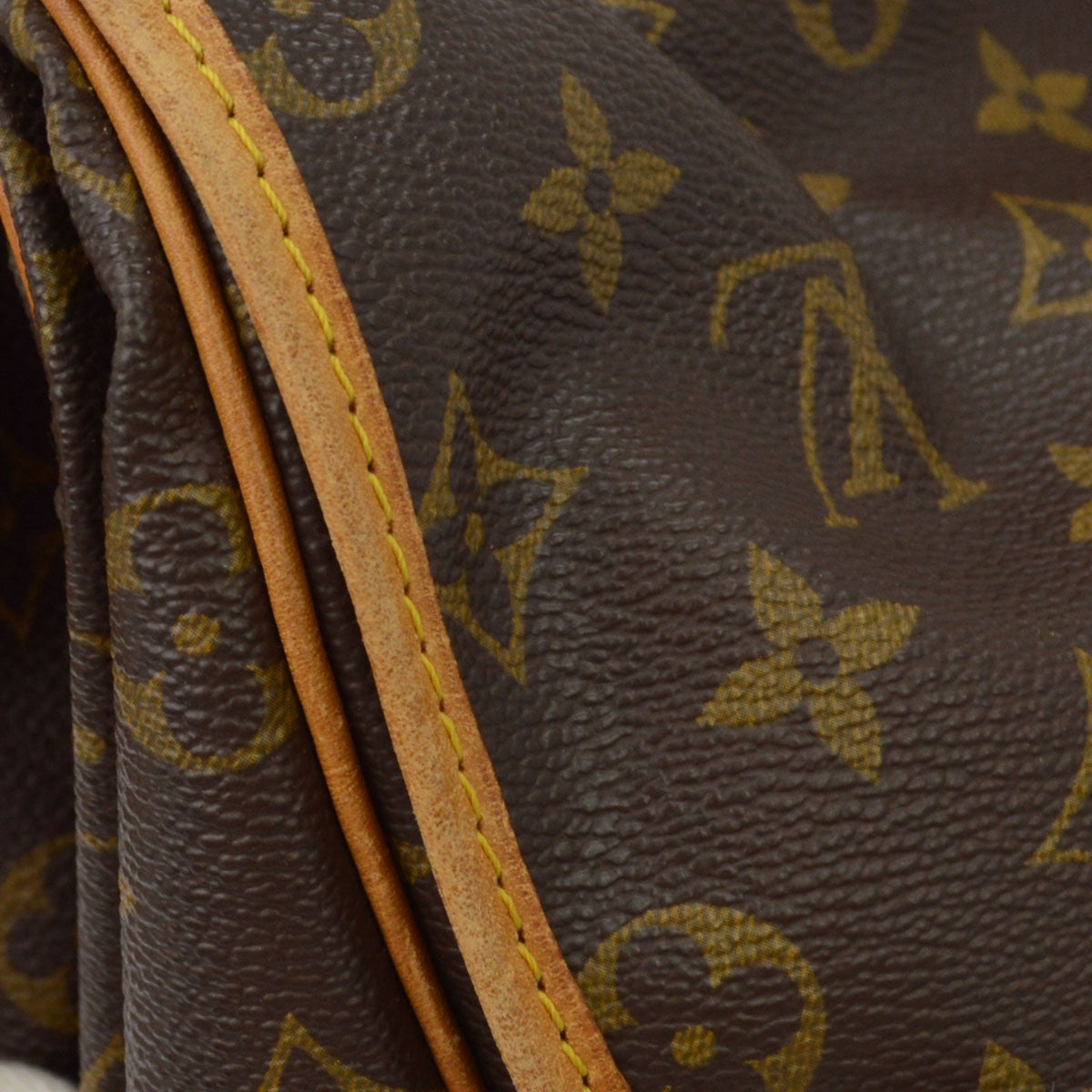 Louis Vuitton Saumur Monogram Canvas Brown Canvas Shoulder Bag Bag (Pre-Owned)
