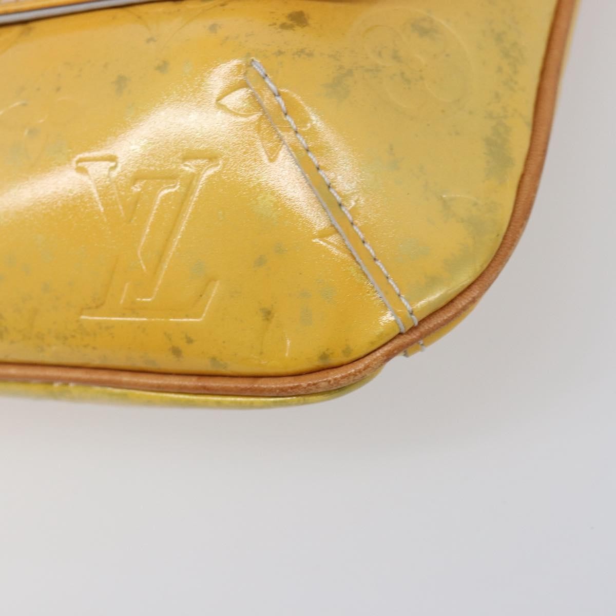 Louis Vuitton Thompson Street Monogram Vernis Yellow Patent_Leather Shoulder Bag Bag (Pre-Owned)