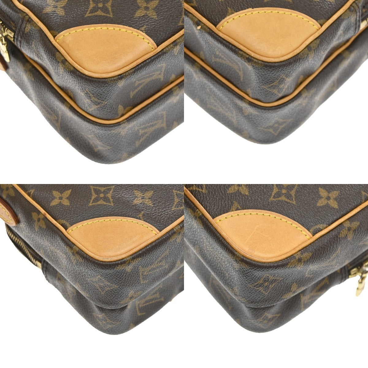 Louis Vuitton Amazone Canvas Brown Canvas Shoulder Bag Bag (Pre-Owned)