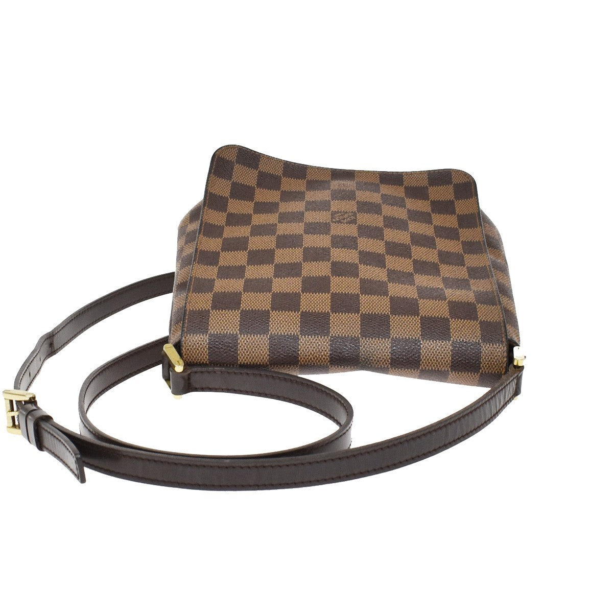 Louis Vuitton Musette Salsa Damier Brown Canvas Shoulder Bag Bag (Pre-Owned)