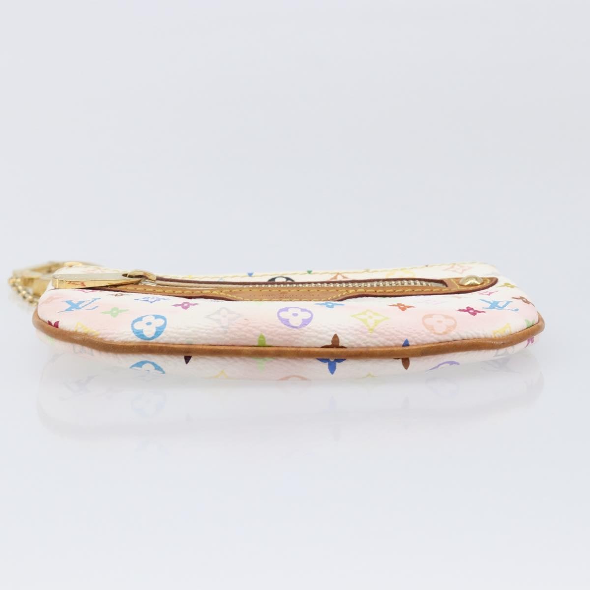 Louis Vuitton Pochette Plate Monogram Multicolor Multicolour Canvas Clutche & Pouche Bag (Pre-Owned)