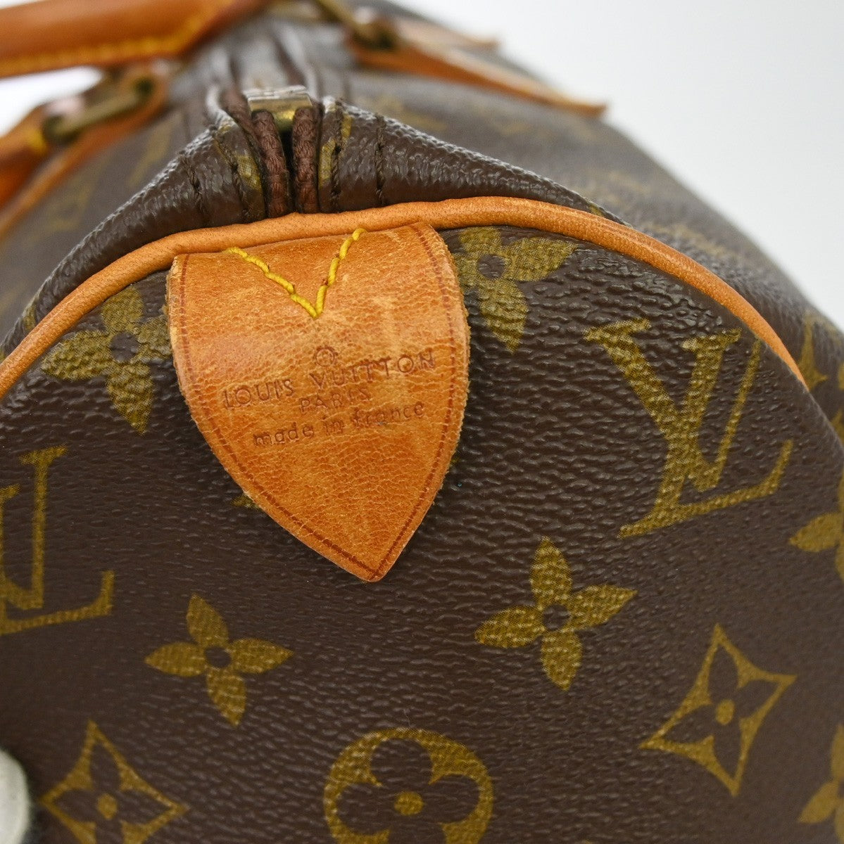 Louis Vuitton Speedy Monogram Canvas Brown Canvas Handbag (Pre-Owned)