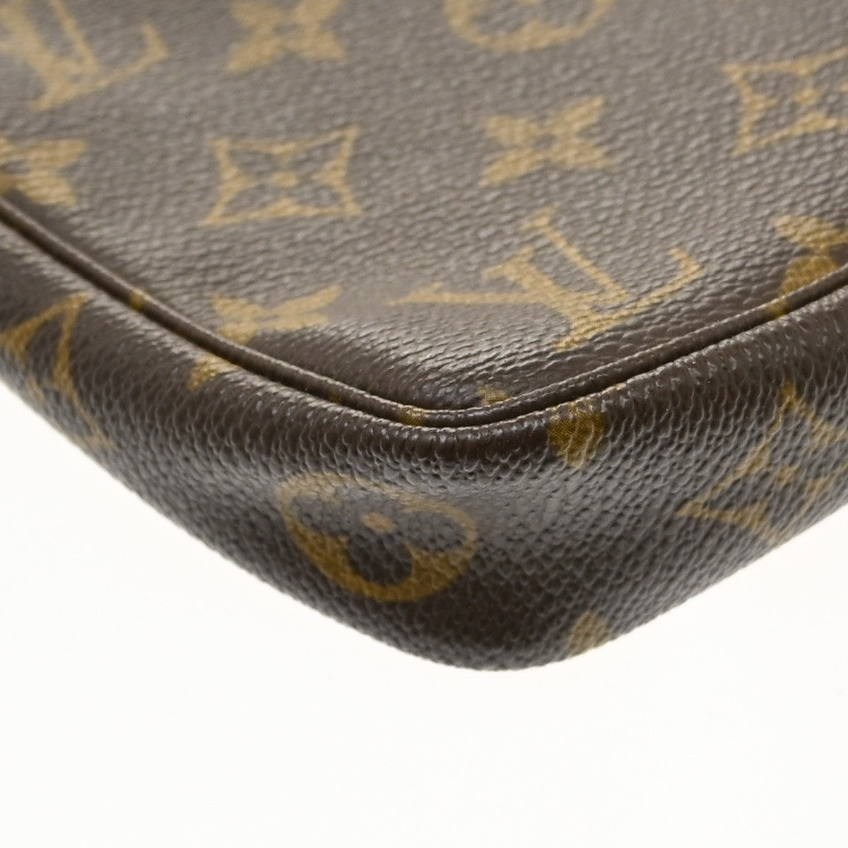 Louis Vuitton Pochette Accessoires Monogram Brown Canvas Clutche & Pouche Bag (Pre-Owned)
