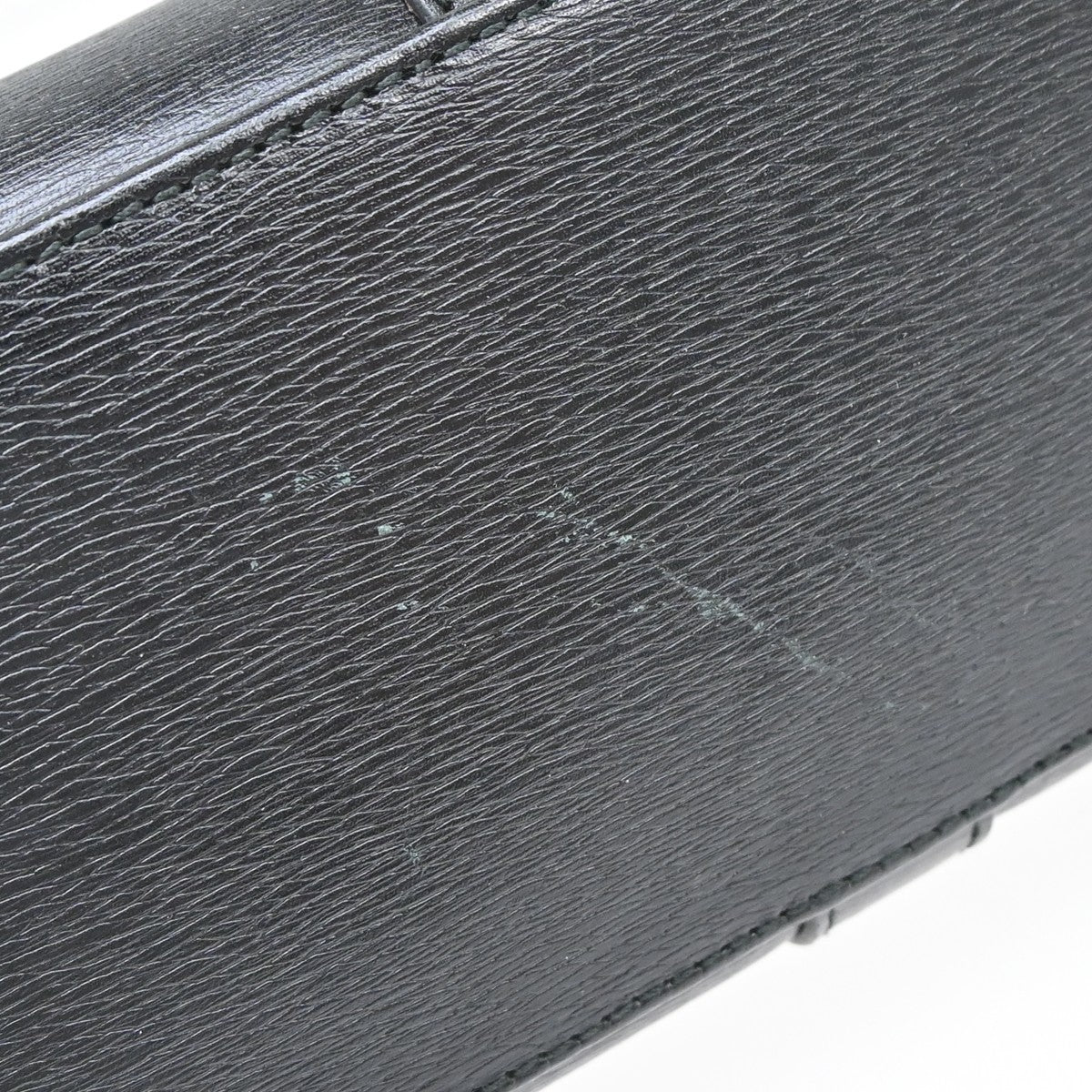 Gucci Vintage Jackie Leather Black Leather Handbag (Pre-Owned)