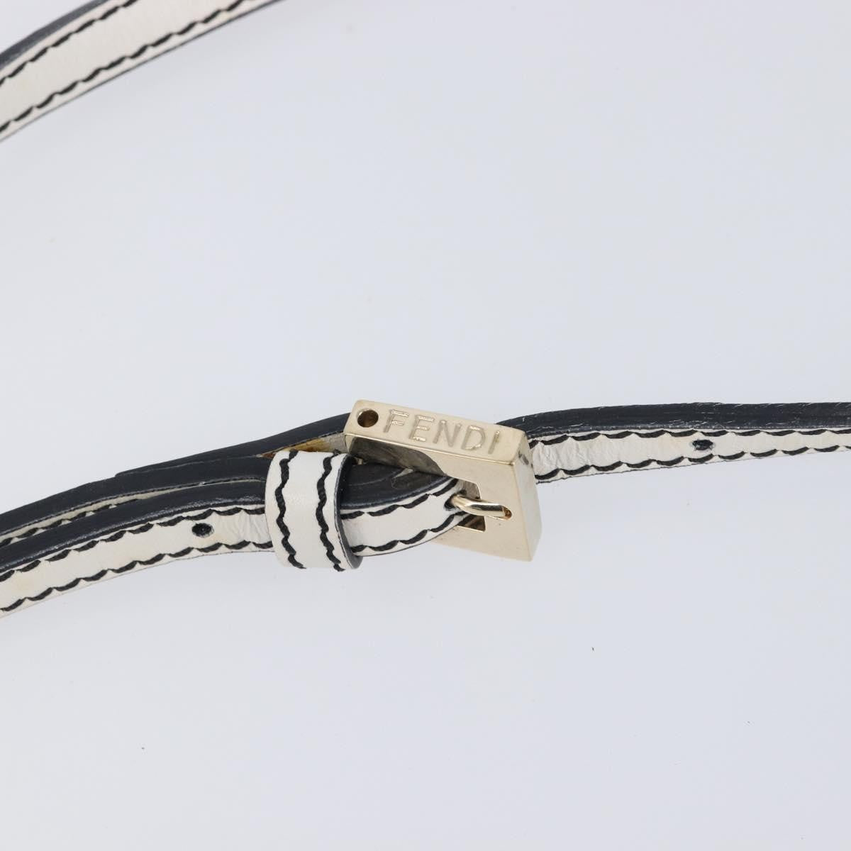 Fendi Vintage Flap Zucchino Canvas Black Canvas Crossbody Bag Bag (Pre-Owned)