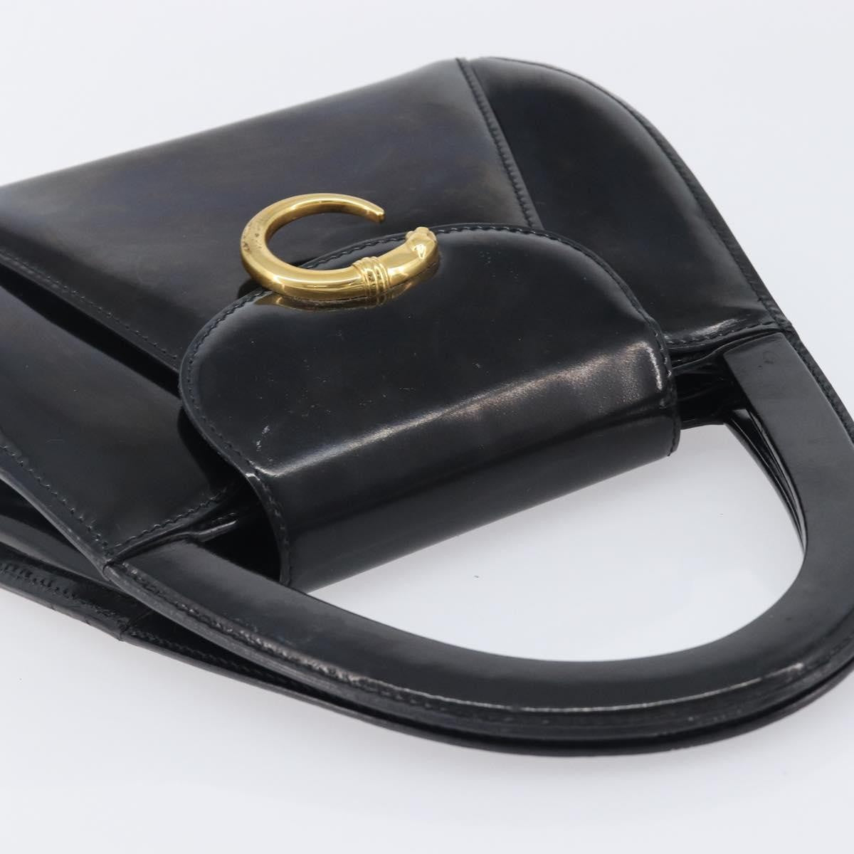 Cartier Panthère Patent Leather Black Patent_Leather Tote Bag Bag (Pre-Owned)