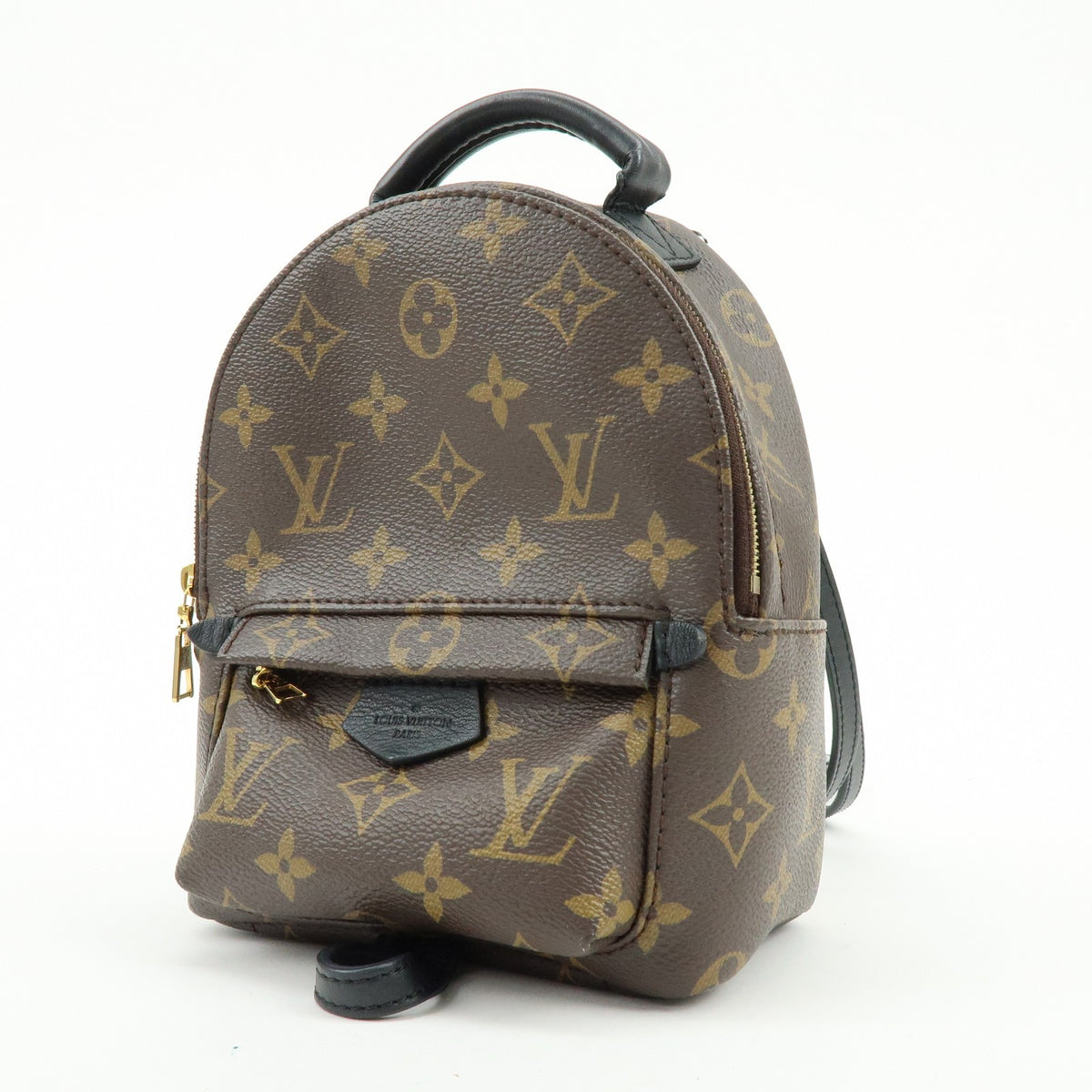 Louis Vuitton Palm Springs Monogram Canvas Brown Canvas Backpack Bag (Pre-Owned)