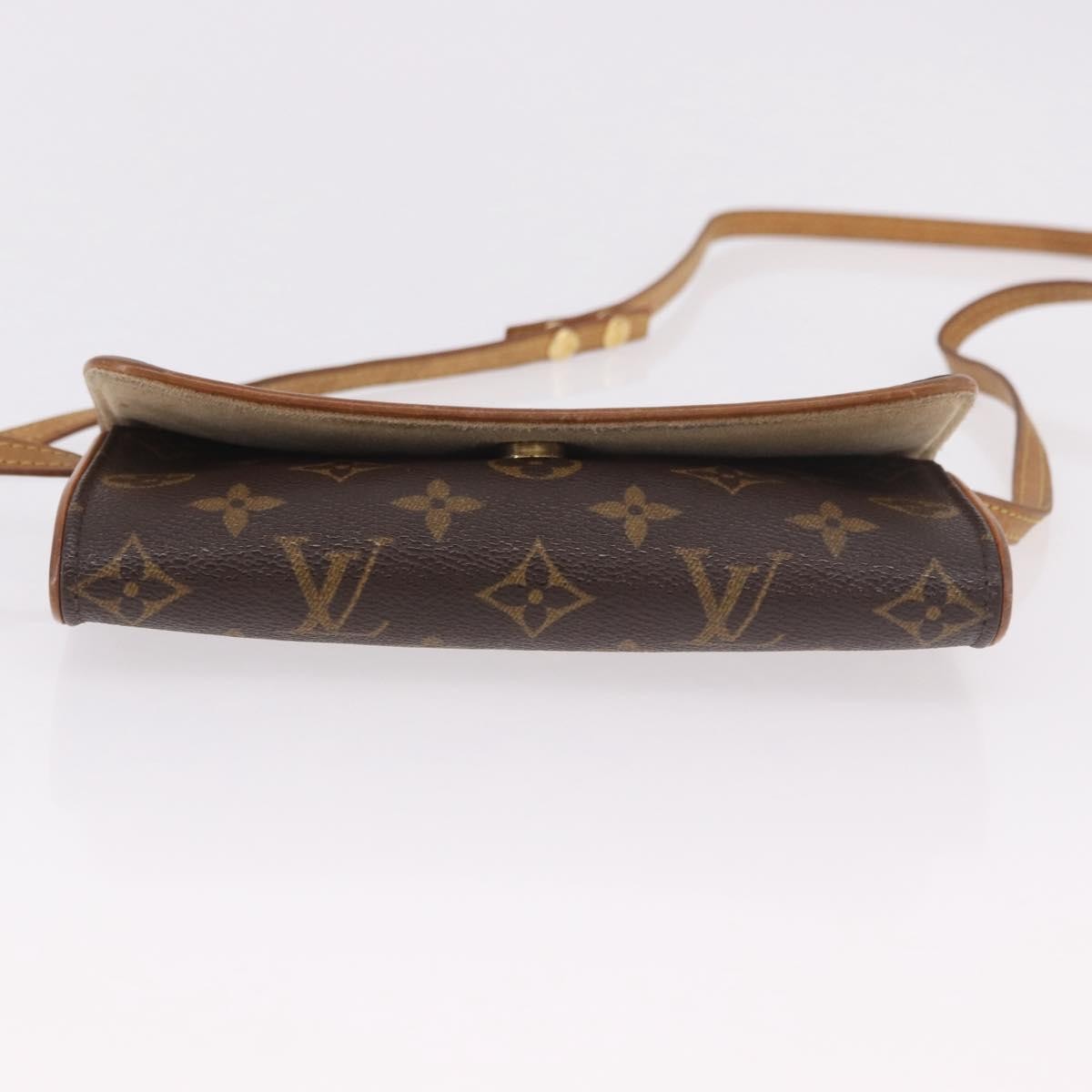 Louis Vuitton Twin Monogram Canvas Brown Canvas Clutche & Pouche Bag (Pre-Owned)