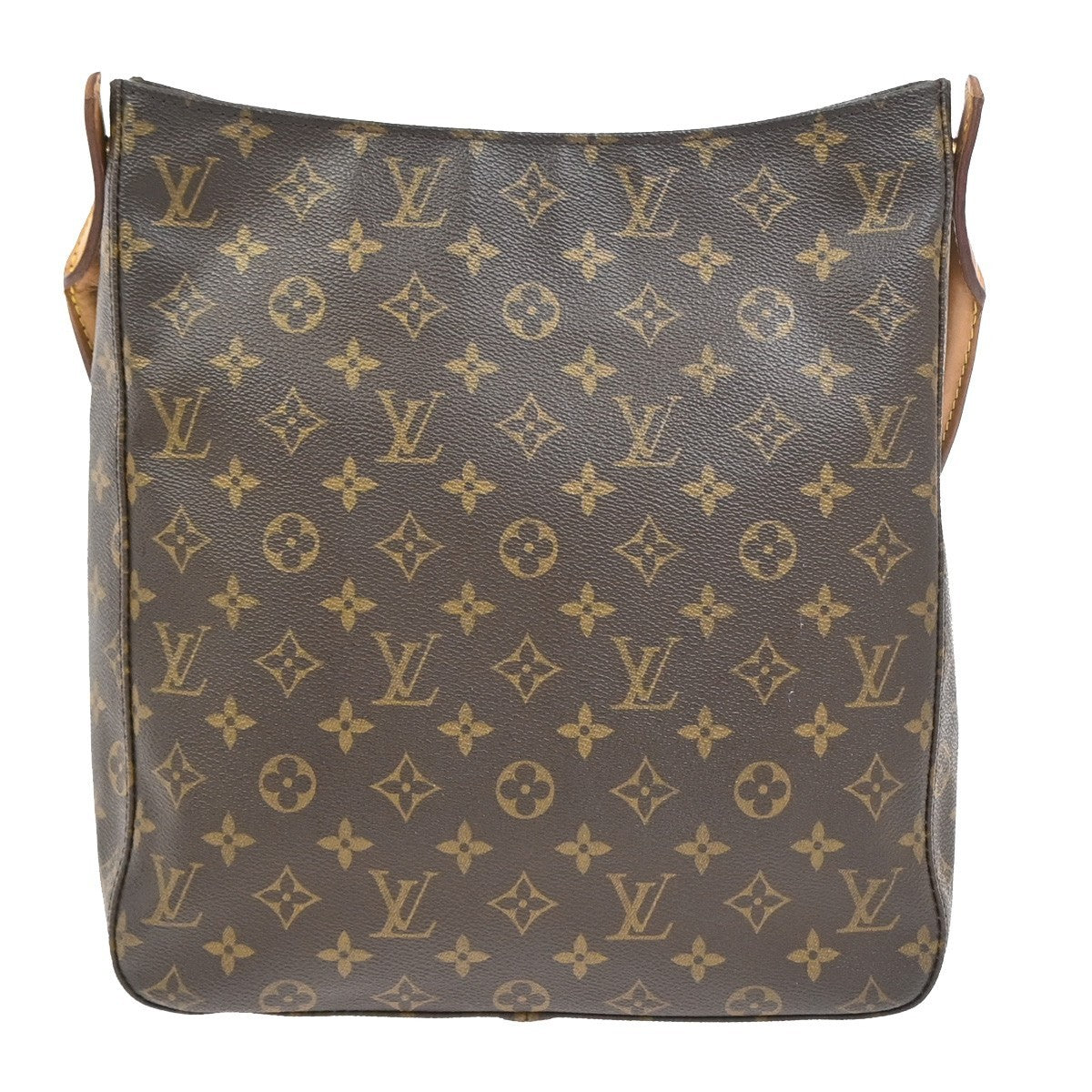 Louis Vuitton Monogram Looping Monogram Canvas Brown Canvas Handbag (Pre-Owned)