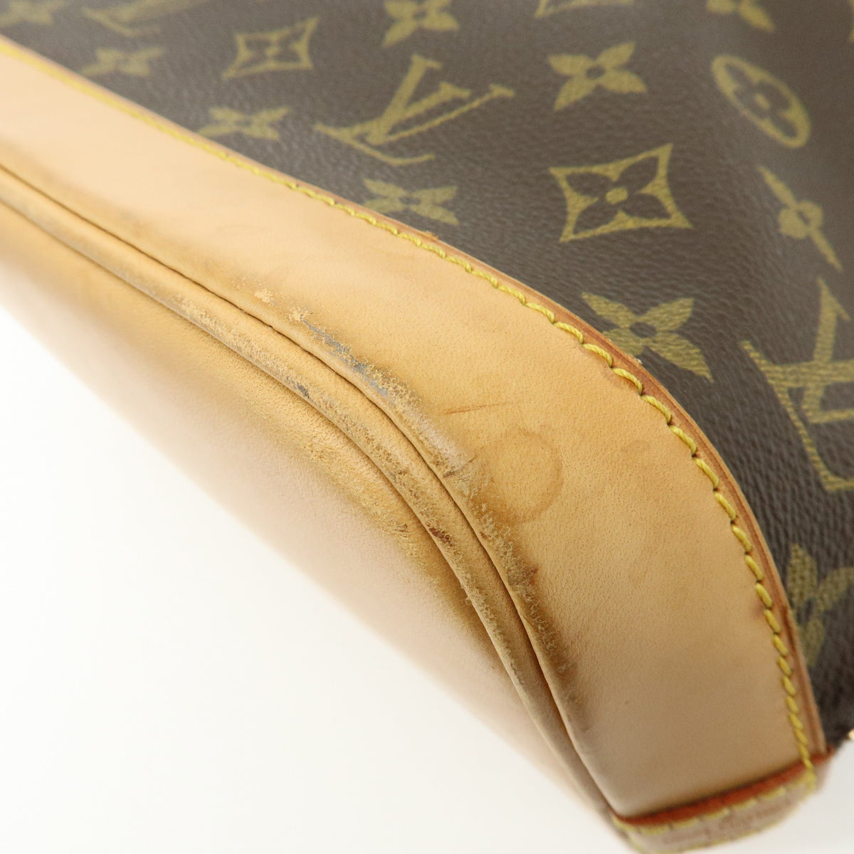 Louis Vuitton Alma Monogram Canvas Brown Canvas Handbag (Pre-Owned)