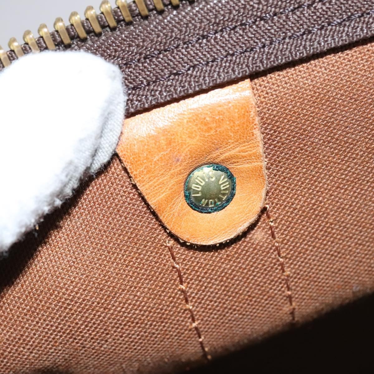 Louis Vuitton Keepall Monogram Canvas Brown Canvas Travel Bag Bag (Pre-Owned)