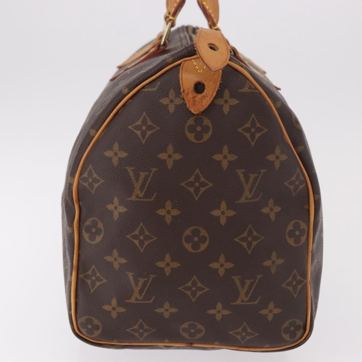 Louis Vuitton Speedy Monogram Canvas Brown Canvas Handbag (Pre-Owned)