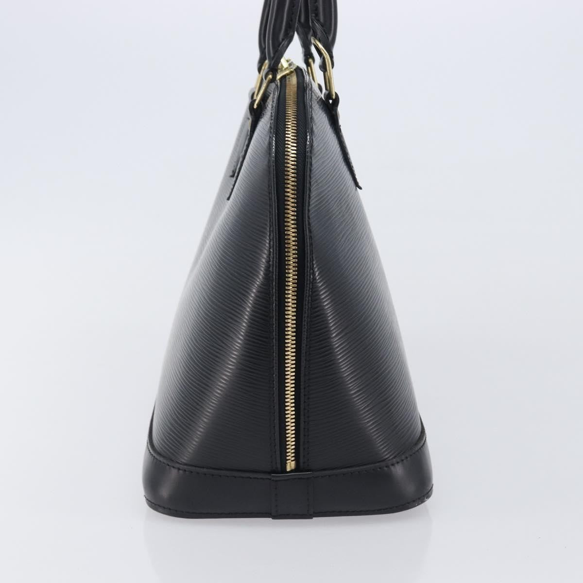 Louis Vuitton Vintage Alma Epi Leather Black Leather Handbag (Pre-Owned)
