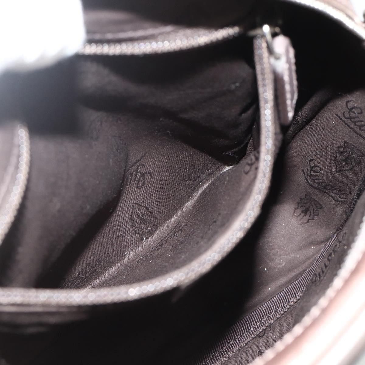 Gucci Zip Gg Imprime Pink Canvas Backpack Bag (Pre-Owned)