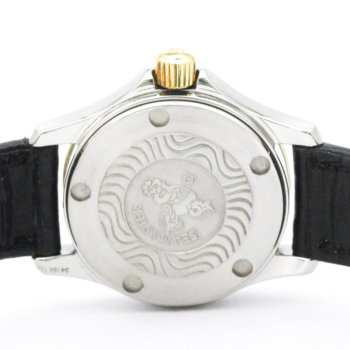 Omega Seamaster 120M Quartz Stainless Steel And 18K Yellow Gold Watch (Pre-Owned)